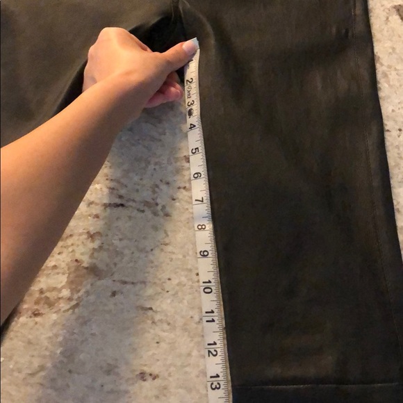 DIESEL Black leather pants - Picture 7 of 10